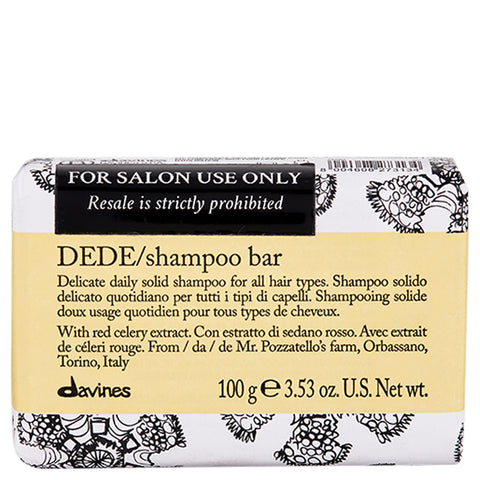 Davines Shampoo Bar Dede | Apothecarie New York
