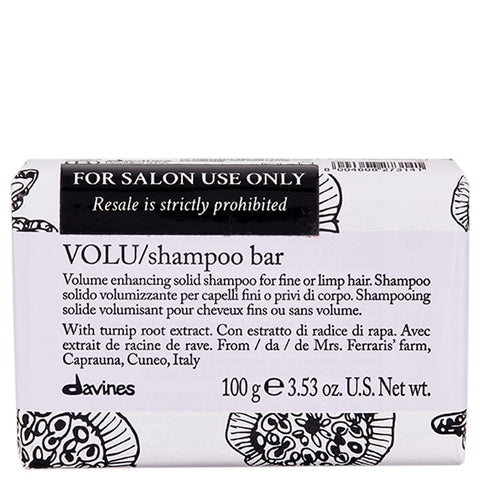 Davines Shampoo Bar Volu | Apothecarie New York