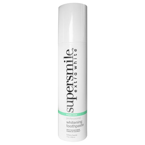 Supersmile Extra White Professional Whitening Toothpaste Triple Mint Pump | Apothecarie New York